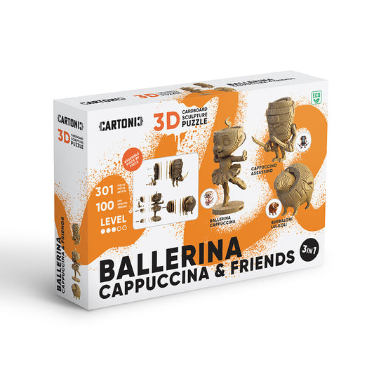BALLERINA CAPPUCCINA AND FRIENDS Cartonic 3D Puzzle