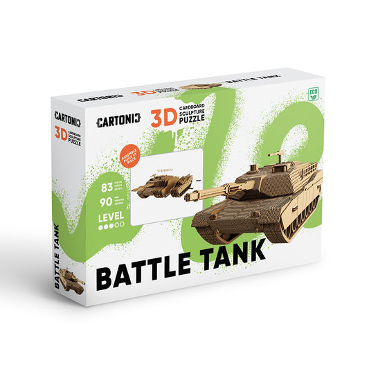 BATTLE TANK Cartonic 3D Puzzle