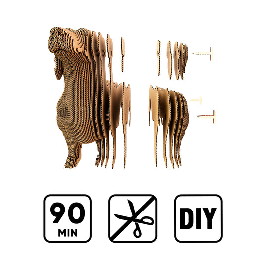 DACHSHUND Cartonic 3D Puzzle