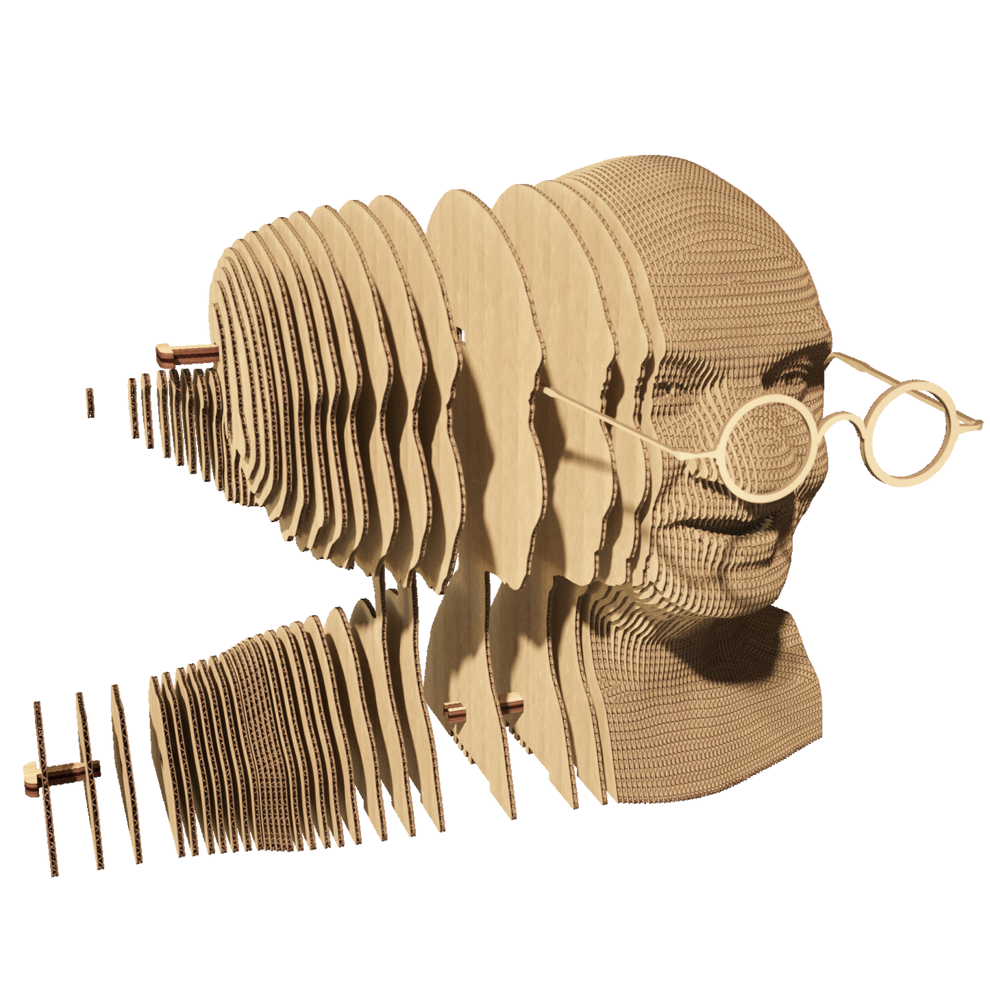 MAHATMA GANDHI Cartonic 3D Puzzle