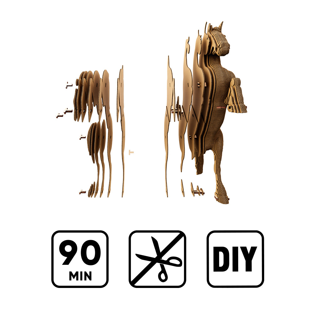HORSE Cartonic 3D Puzzle