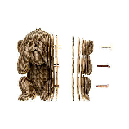 MONKEYS TRIO Cartonic 3D Puzzle