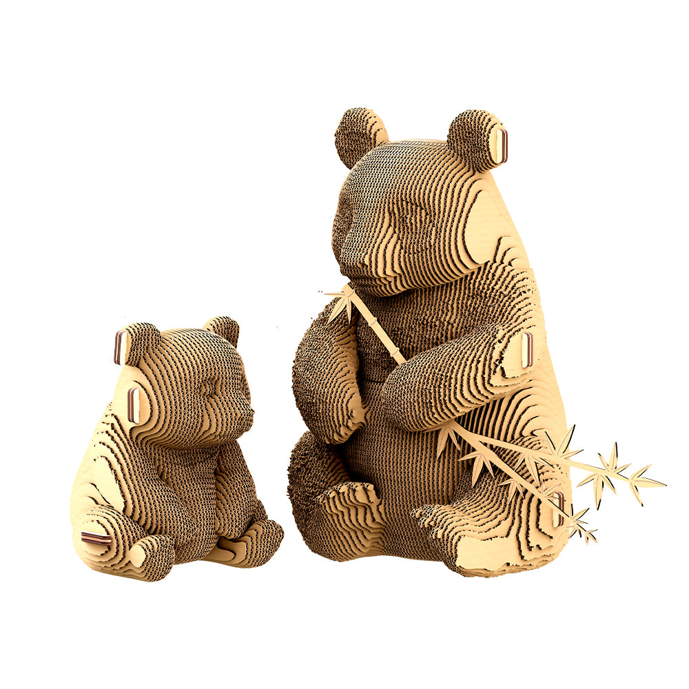 PANDA FAMILY Cartonic 3D Puzzle
