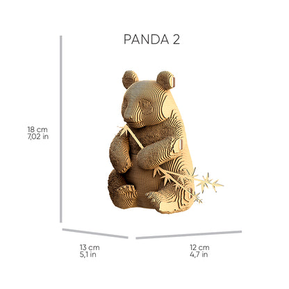 PANDA FAMILY Cartonic 3D Puzzle