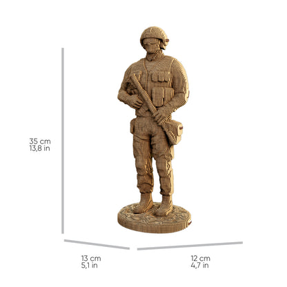 SOLDIER Cartonic 3D Puzzle