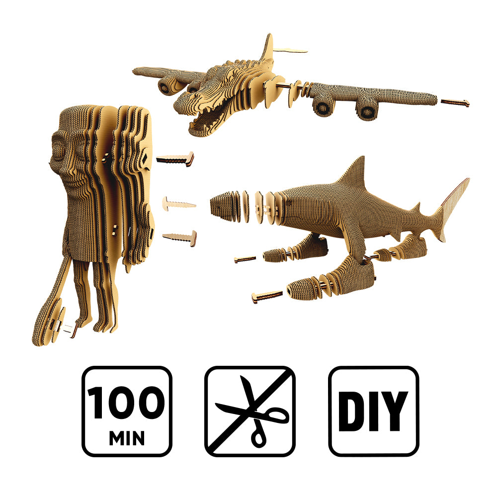 TRALALERO TRALALA TRIO Cartonic 3D Puzzle