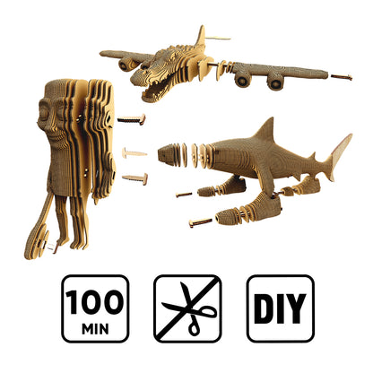 TRALALERO TRALALA TRIO Cartonic 3D Puzzle