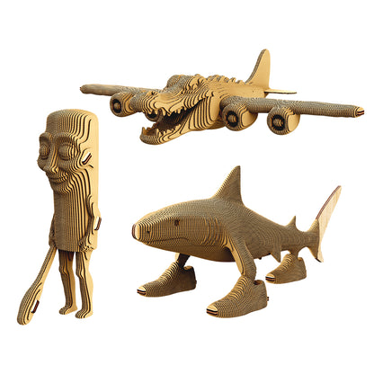 TRALALERO TRALALA TRIO Cartonic 3D Puzzle