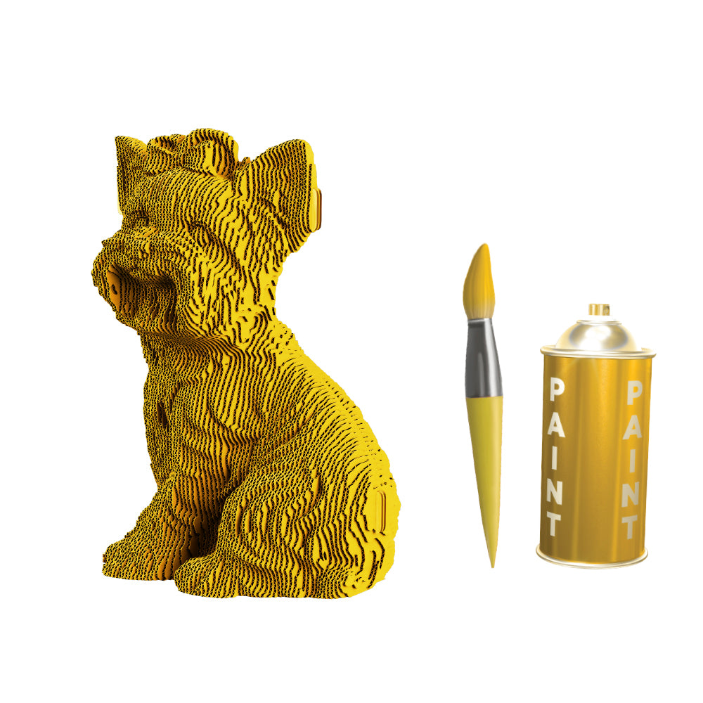 YORKSHIRE TERRIER Cartonic 3D Puzzle