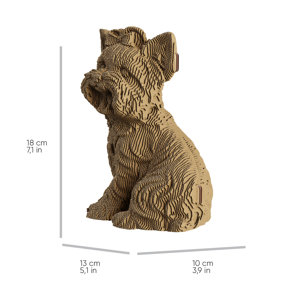 YORKSHIRE TERRIER Cartonic 3D Puzzle