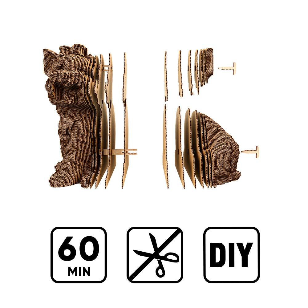 YORKSHIRE TERRIER Cartonic 3D Puzzle