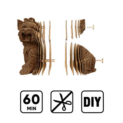 YORKSHIRE TERRIER Cartonic 3D Puzzle